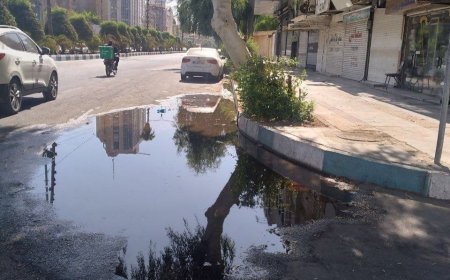 شهروند خبرنگار: پس زدگی فاضلاب کیانپارس خیابان شهید چمران بین مطهری و الهام غربی