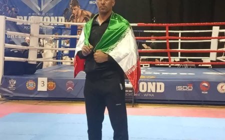 ورزشکار سورمقی قهرمان کیک بوکسینگ جهان