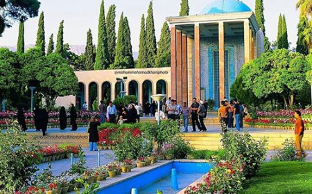 آرامگاه سعدی/ ایران جان، فارس ایران