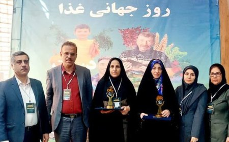 ۲ بانوی بوشهری به عنوان تولیدکننده نمونه کشوری انتخاب شدند