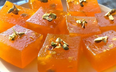 شیرازی ها حلوا مسقطی خوشمزه را اینجوری درست می کنند