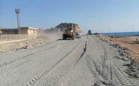 آغاز عملیات زیرسازی و آسفالت پل میترینگ جزیره خارگ با اعتبار ۳۷ میلیارد ریال