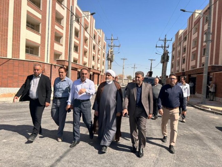 ۵۳۵ واحد مسکن ملی در اکباتان اهواز تا سال آینده تکمیل می‌شود