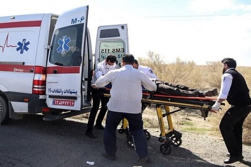 تصادف ساینا و پراید در محور الهایی – اهواز؛۶ مصدوم راهی بیمارستان شدند