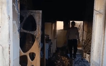 دو کودک در آتش‌سوزی منزل مسکونی در بندرعباس جان باختند