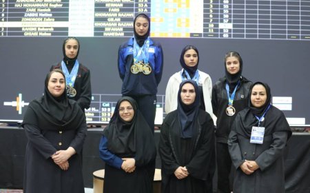 مهدیس هاشمی‌پور وزنه‌بردار هرمزگانی دو مدال برنز قهرمانی جوانان کشور را کسب کرد