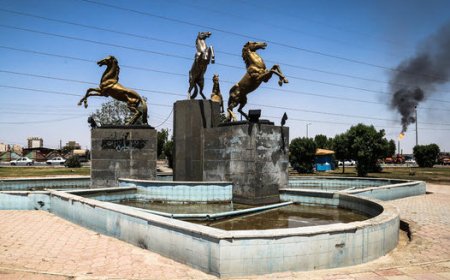 آلودگی هوای اهواز در وضعیت بنفش قرار گرفته‌است