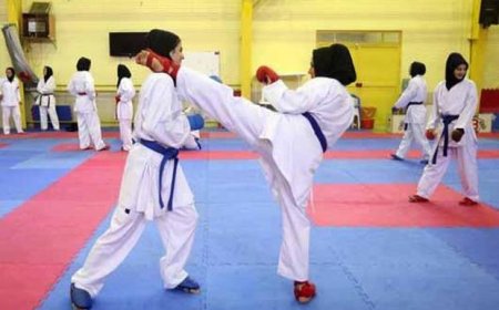 قهرمانی دختران کاراته کار هرمزگان در جام خلیج فارس