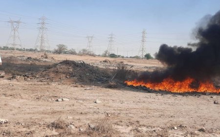 توقف فوری سوزاندن پسماندها در اهواز
