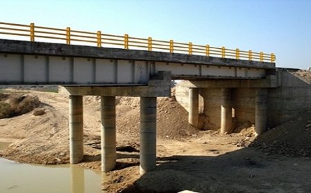 پل تنگ سه مسجدسلیمان تکمیل شد