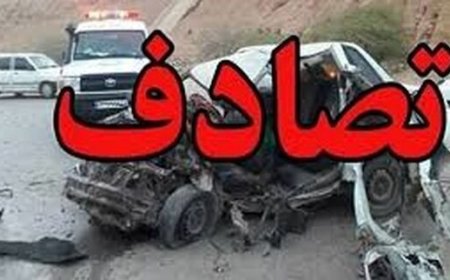 برخورد ۲ سواری در جاده نورآباد به رستم با یک کشته و پنج مصدوم
