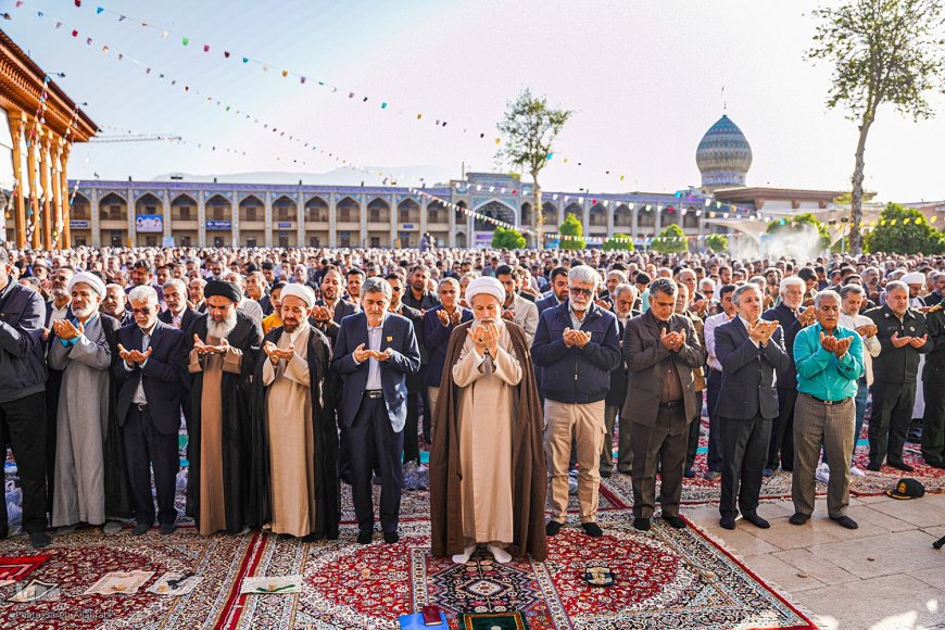 آیین نماز باران در حرم مطهر شاهچراغ(ع) اقامه می‌شود