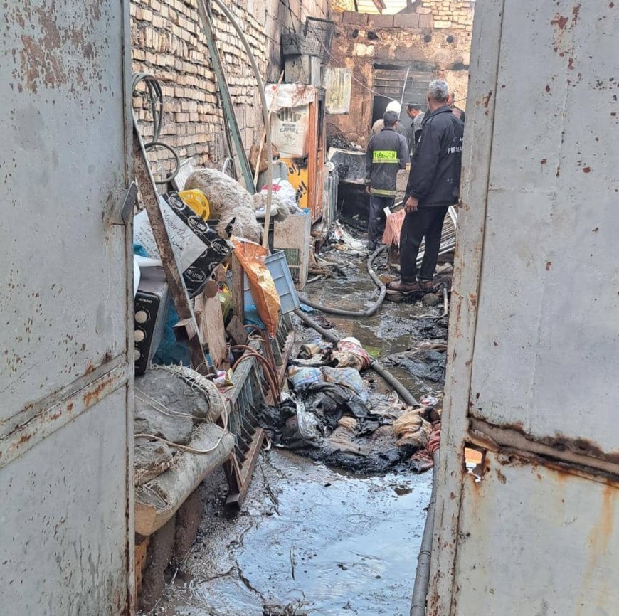  سه جان‌باخته در آتش‌سوزی منزل مسکونی در آبادان