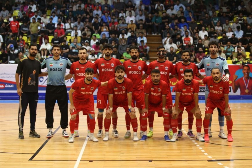 تساوی ارزشمند فولاد هرمزگان مقابل صدرنشین لیگ برتر فوتسال