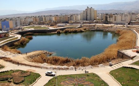 اقدامات اصلاحی در پارک فروزان شیراز آغاز شد