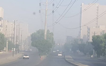 ۱۳ شهر خوزستان در وضعیت قرمز و نارنجی آلودگی هوا