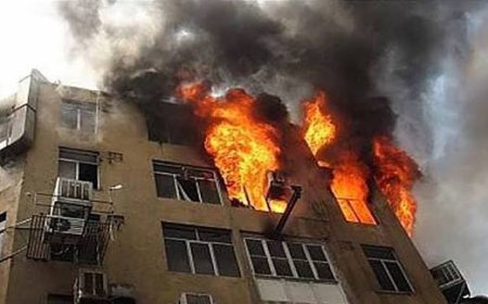 آتش‌سوزی مرگبار جان یک شهروند گچسارانی را گرفت