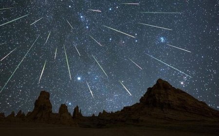 22 آذر بارش شهابی جوزایی آسمان ایران را نورانی می‌ کند