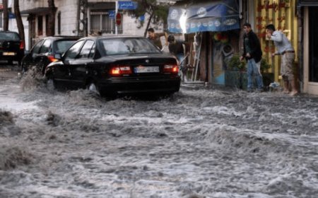 خسارت‌های بارندگی شدید عسلویه رفع شد