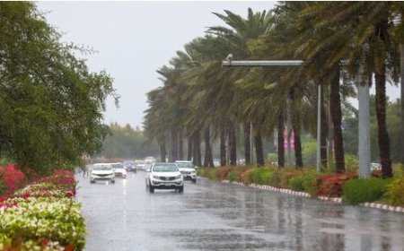 رکورد تاریخی بارش در کیش شکسته شد