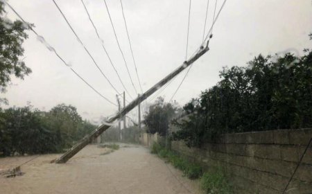 قطع برق و ارتباطات در لاوان بندرلنگه