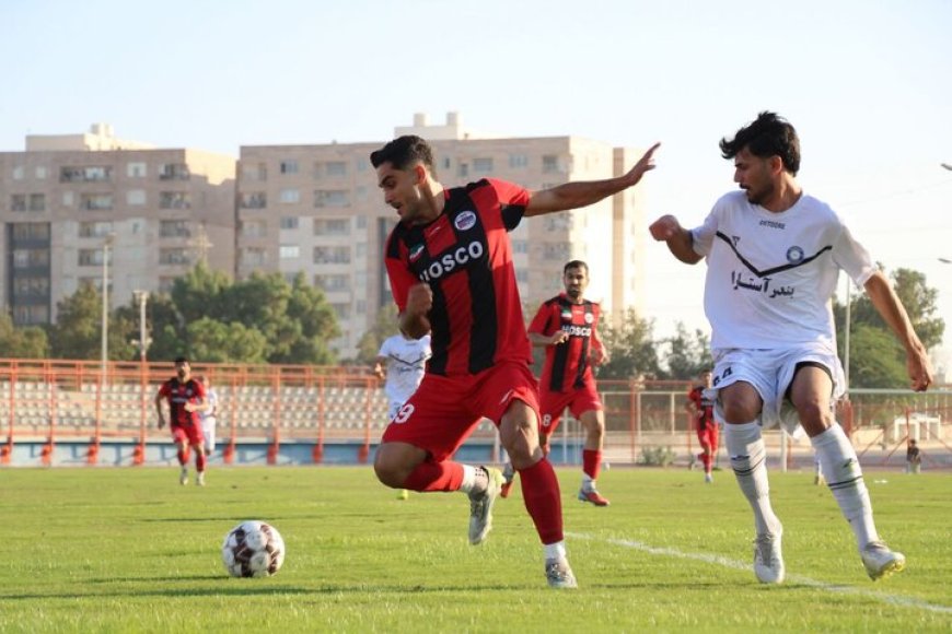 فولاد هرمزگان با نتیجه ۳–۱ شهرداری آستارا را شکست داد