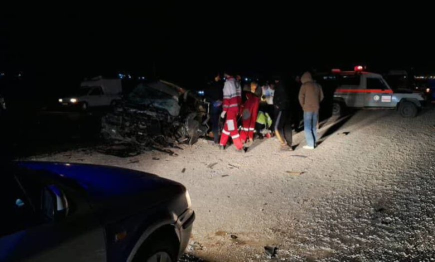 برخورد مرگبار پژو پارس با کامیون در محور اقلید-یاسوج