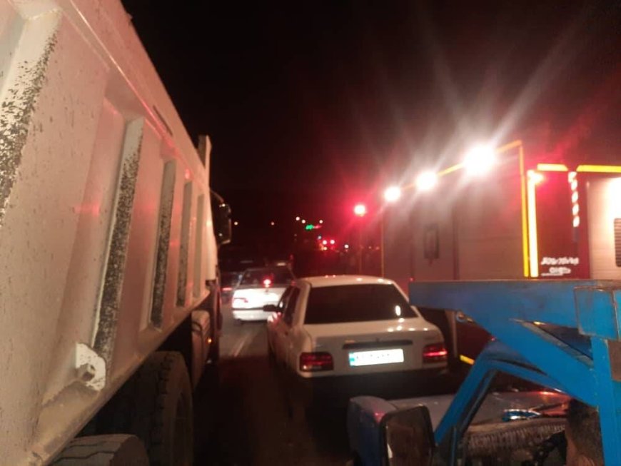 حادثه اتوبوس جهرم–شیراز ۱۶ مصدوم برجای گذاشت