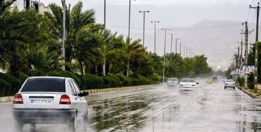 بارش ۵۸ میلی متر باران در برکه دکای شهرستان پارسیان