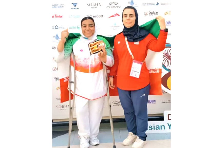 نیایش سلیمی برنز پاراوزنه‌برداری آسیا را گرفت