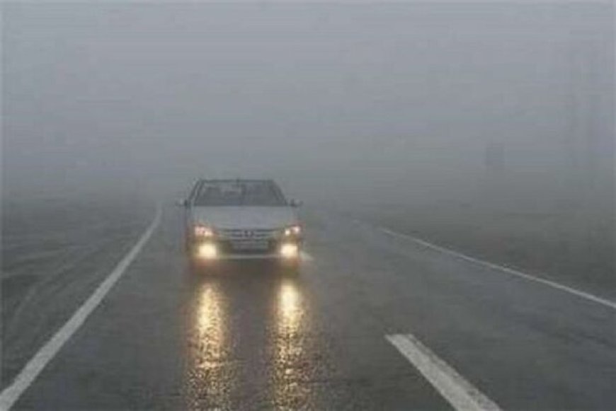 هشدار پلیس راه درباره رانندگی در شب و هوای مه‌آلود خوزستان