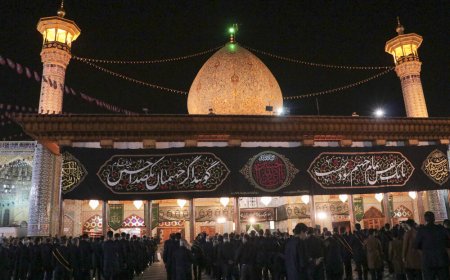 حرم شاهچراغ(ع) میزبان سوگواری رحلت پیامبر(ص) و شهادت امام رضا(ع)