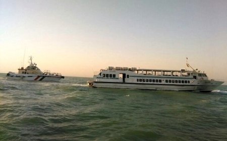 ممنوعیت تردد دریایی امروز در بنادر کیش، چارک و آفتاب