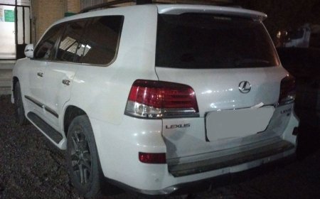 توقیف لکسوز لوکس قاچاق در هرمزگان