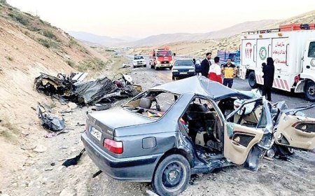 فوت ۱۲ نفر در حوادث ترافیکی فارس طی یک هفته