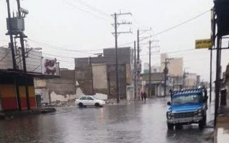 بارش بیش از ۵۰ میلی‌متر باران در اهواز طی ۱۲ ساعت