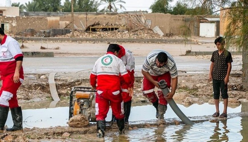 امدادرسانی هلال‌احمر هرمزگان به ۵۹۴ خانوار