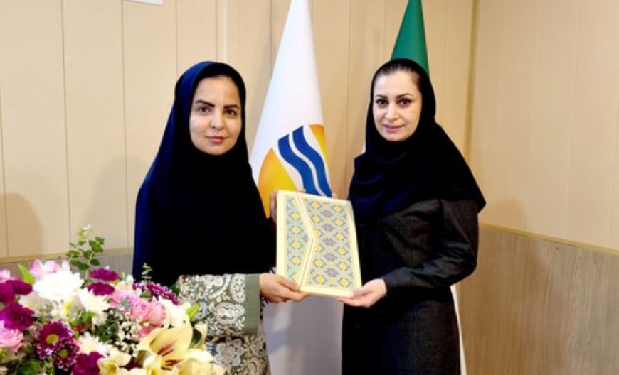 شبنم رادان رئیس جدید اداره صنایع‌دستی قشم شد