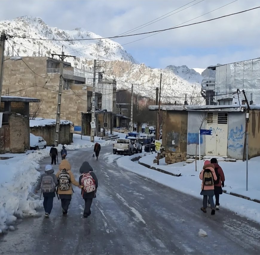 تعطیلی مدارس ابتدایی شهر اردکان سپیدان در نوبت صبح