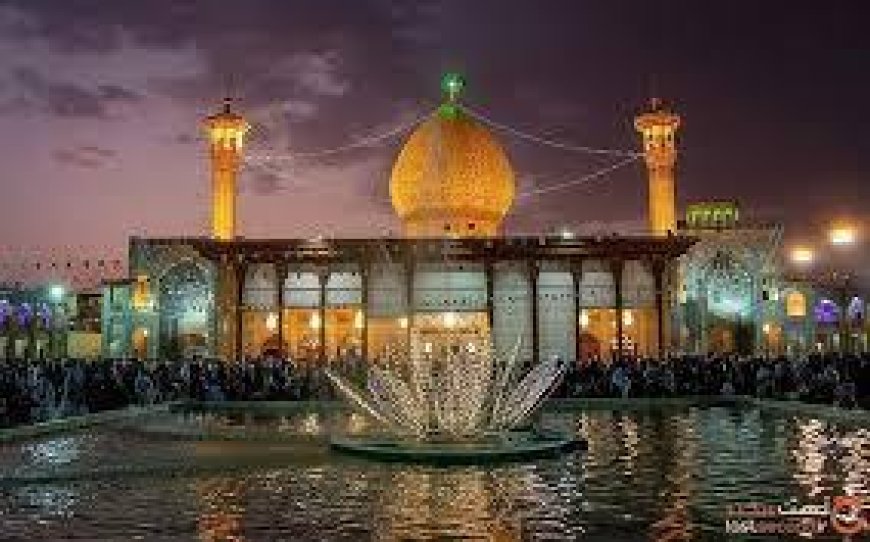 طنین مناجات شعبانیه در حرم شاهچراغ