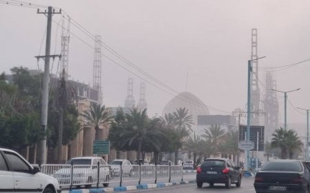 مه غلیظ صبحگاهی در هرمزگان