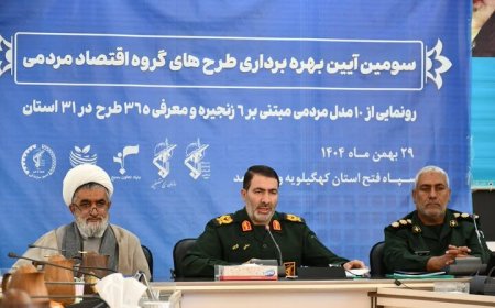 ۹ طرح اقتصاد مردمی بنیاد تعاون بسیج در کهگیلویه و بویراحمد افتتاح شد