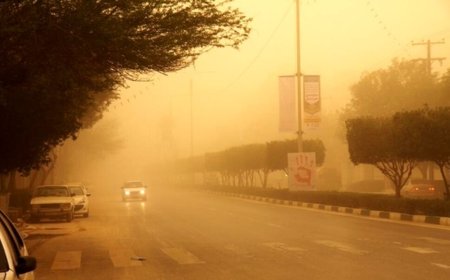 هشدار «نارنجی» ورود توده خاک از عراق به خوزستان