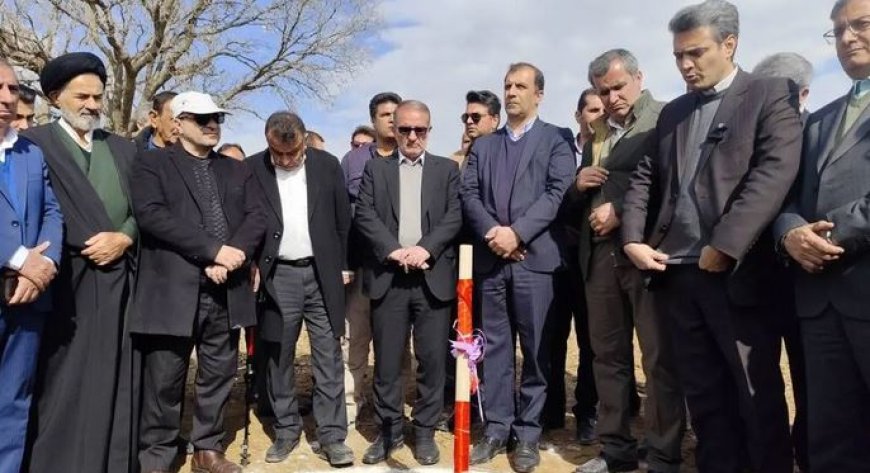 کلنگ‌زنی دومین نیروگاه بزرگ مقیاس خورشیدی کهگیلویه و بویراحمد