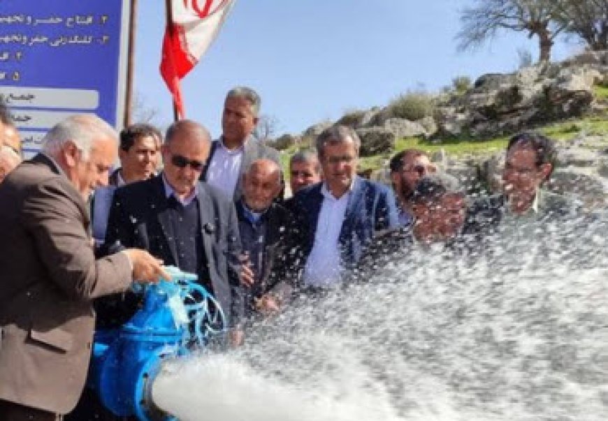 افتتاح و کلنگ‌زنی چندین پروژه آبرسانی در شهرستان باشت