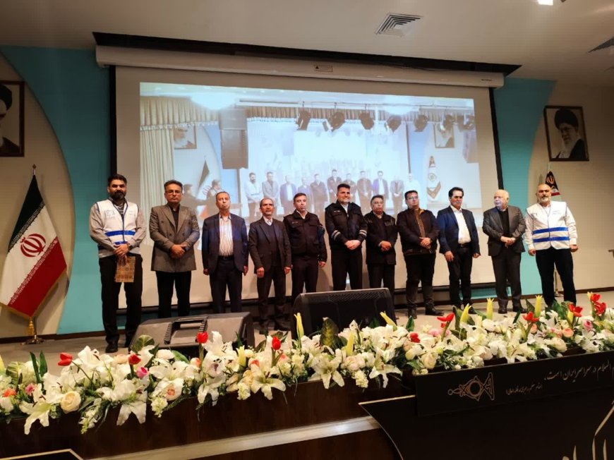 برگزاری مراسم تجلیل از همیاران مهربان ترافیک در کلانشهر شیراز