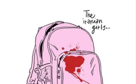 نگاره تأثر برانگیز هنرمند ایتالیایی درباره فاجعه میناب‌