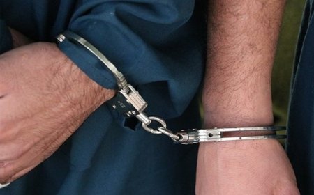 دستگیری مزدور توسط پلیس داراب