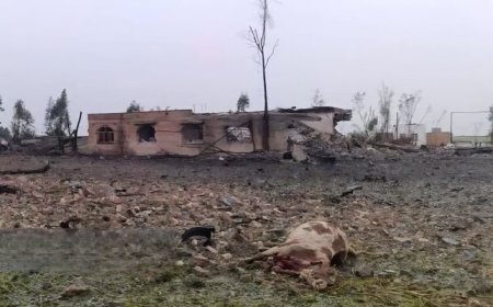 حمله هوایی رژیم صهیونسیتی و آمریکا روستای بهبهان