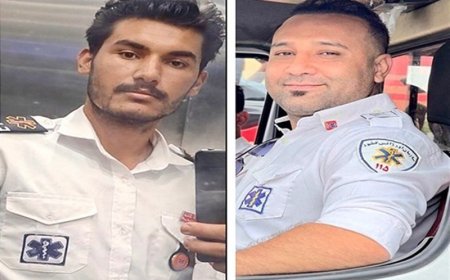 روایت تلخ شهادت دو امدادگر اورژانس شیراز